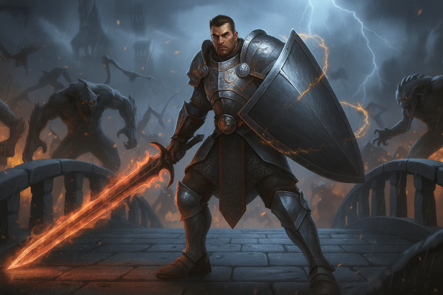 Fighter Tank Class - Fantasy of Eldoria