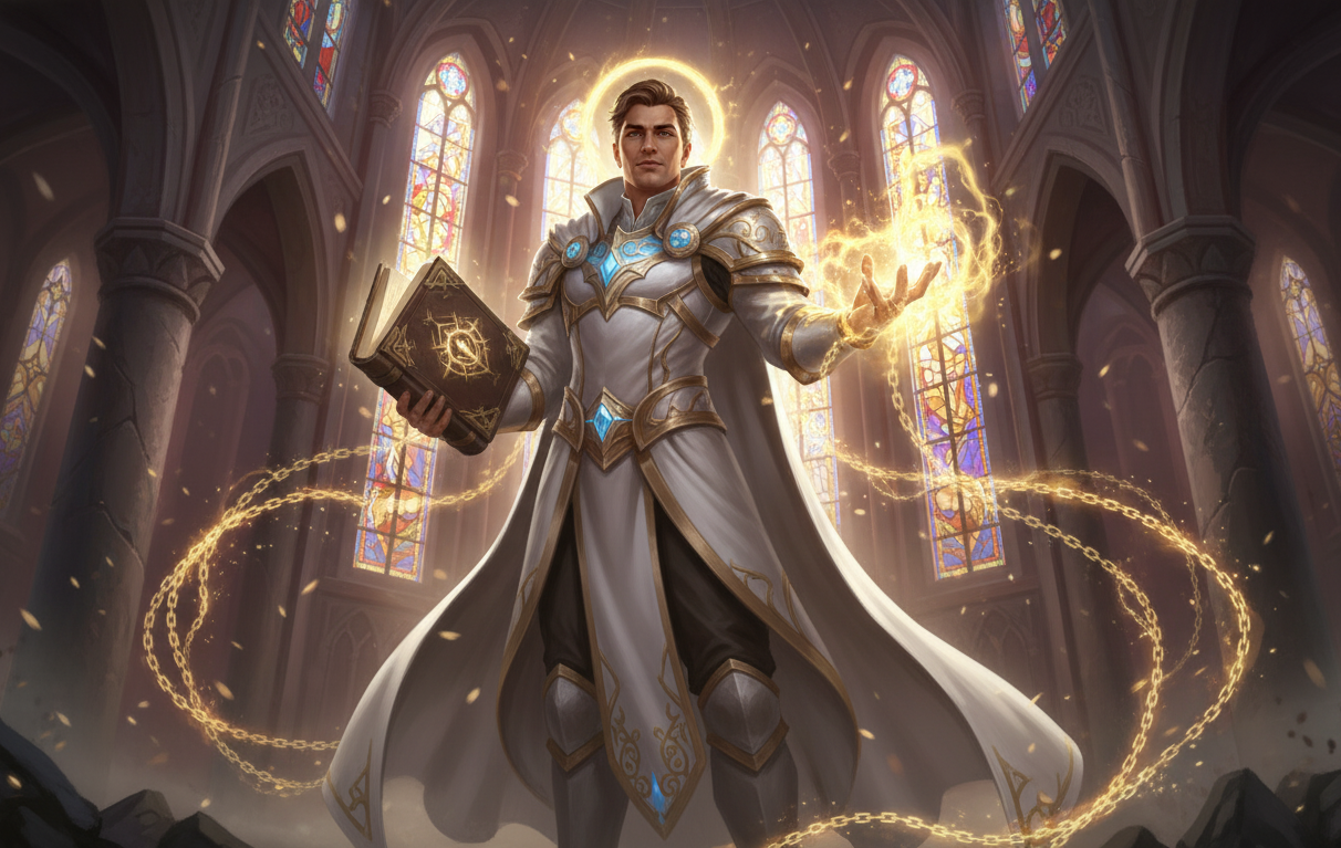 Saint Healer Class - Fantasy of Eldoria